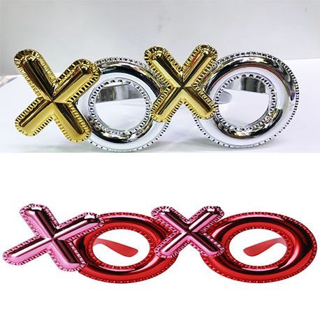 Xoxo Parti Gözlüğü 2 Renk 2 Adet (Lisinya)
