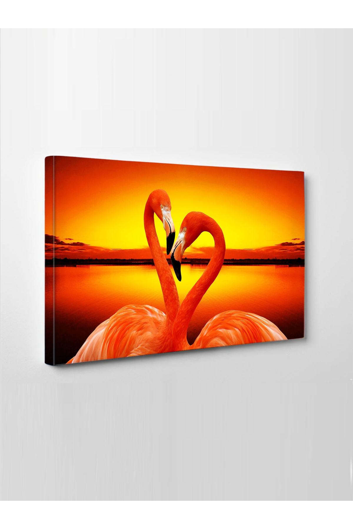 Lisinya104 Flamingo (Harika bir hediyelik tablo)  (70 x 50) cm