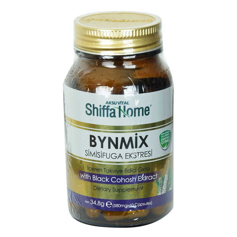 Lisinya214 Shiffa Home Bynmix Simisifuga Ekstresi Diyet Takviyesi 580 Mg x 60 Kapsül