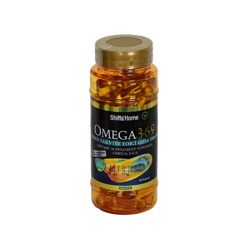 Lisinya214 Shiffa Home Omega 3-6-9 1000 Mg (DHA+EPA 550 Mg) Yumuşak 60 Kapsül