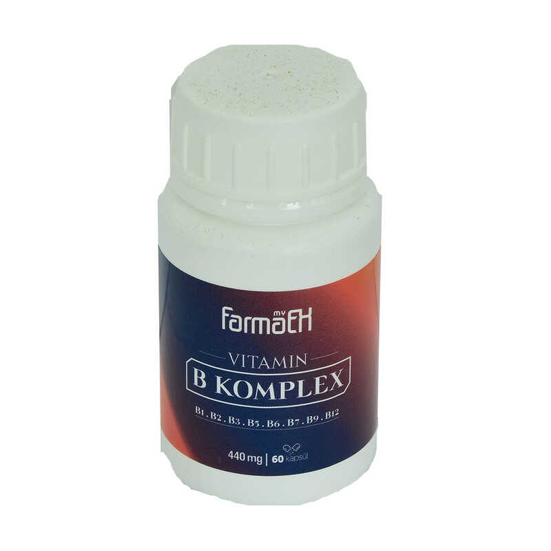 Lisinya214 Farmaex B Vitamin Kompleksi Karışımı 440 Mg x 60 Kapsül