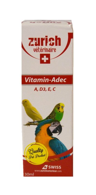 Lisinya205  Kuş Vitamini A, D3, E, C Vitaminleri 30 ml