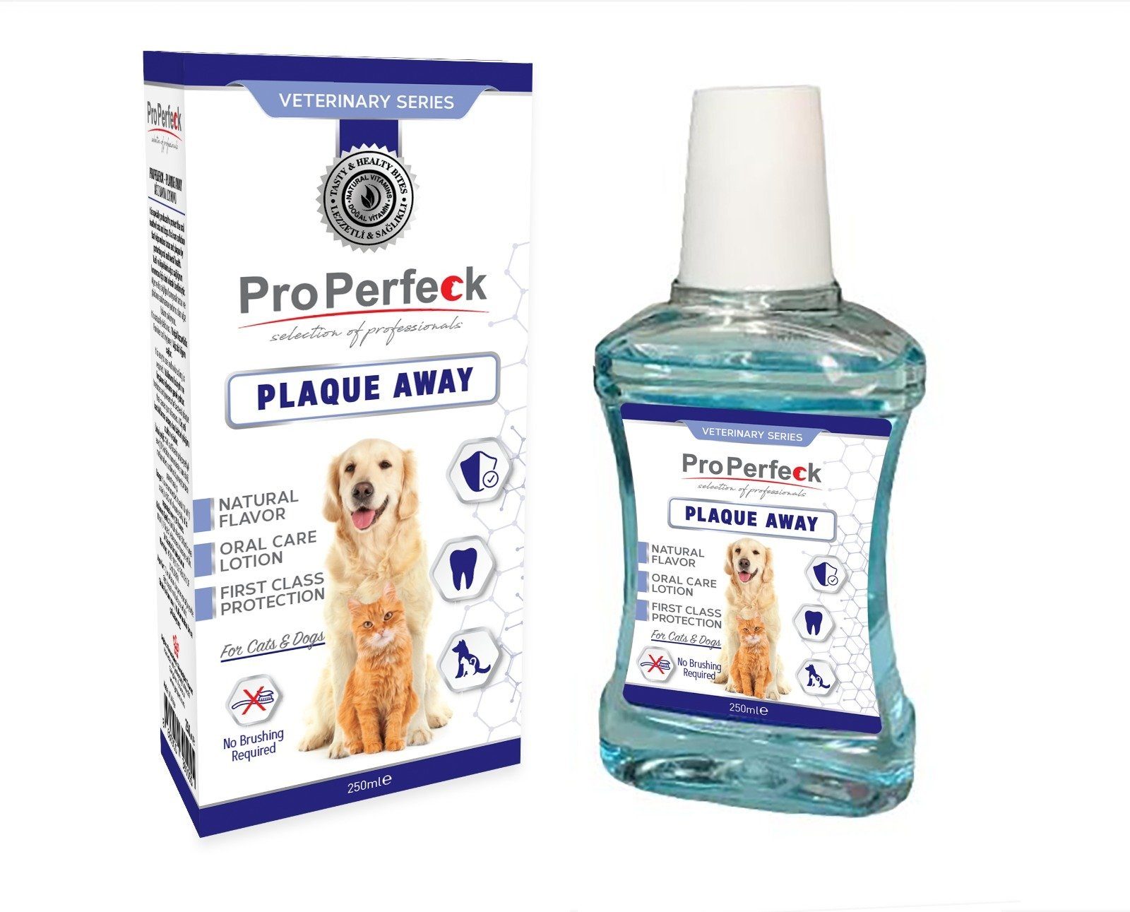 Lisinya205 Pro Perfeck Kedi Köpek Ağız Ve Diş Bakim Solüsyonu 250 ml