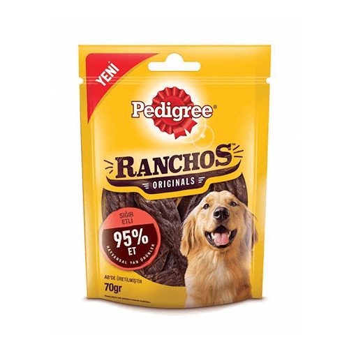 Pedigree Ranchos Sığır Etli Köpek Ödülü 70 Gr