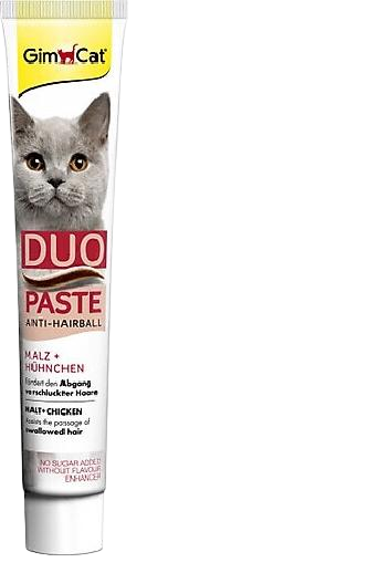 GimCat Duo Anti-Hairball Tüy Sağlığı için Tavuklu Kedi Macunu 50 Gr