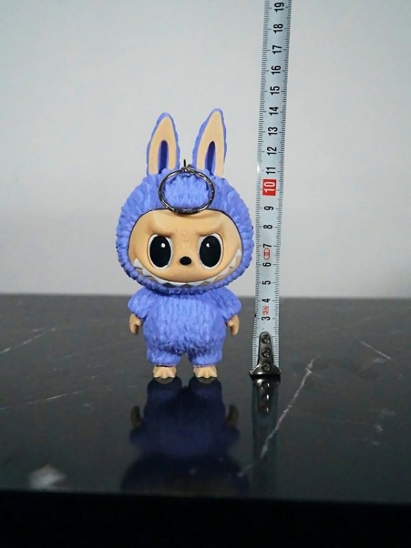 Labubu Figür Anahtarlık Lila 13 cm Kaliteli - Lisinya