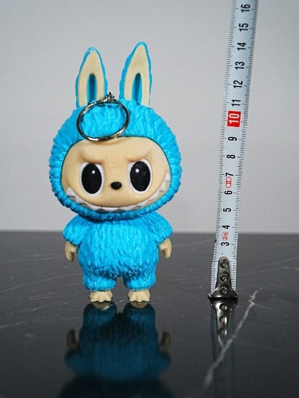 Labubu Figür Anahtarlık Turkuaz 13 cm Kaliteli - Lisinya