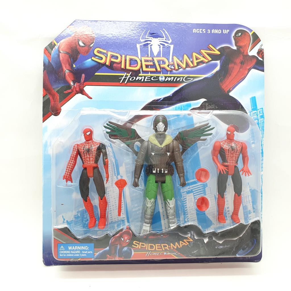 Spider-Man 3 lü Figür - 036871 (Lisinya)