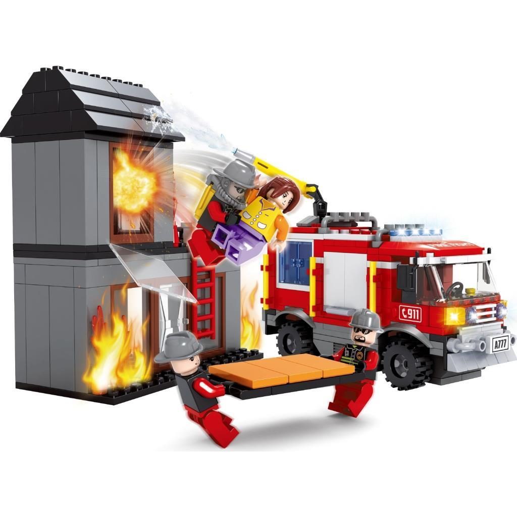 374 Parça İtfaiye Süper Lego İtfaiye  - 21704 (Lisinya)