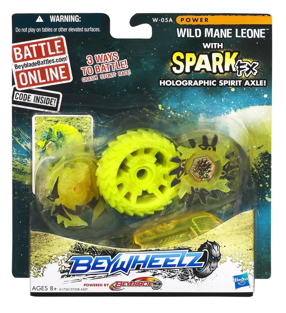 Hasbro Beyblade Beywheelz Battler W-05 A Wild Mane Leone - 37358-A1750 (Lisinya)