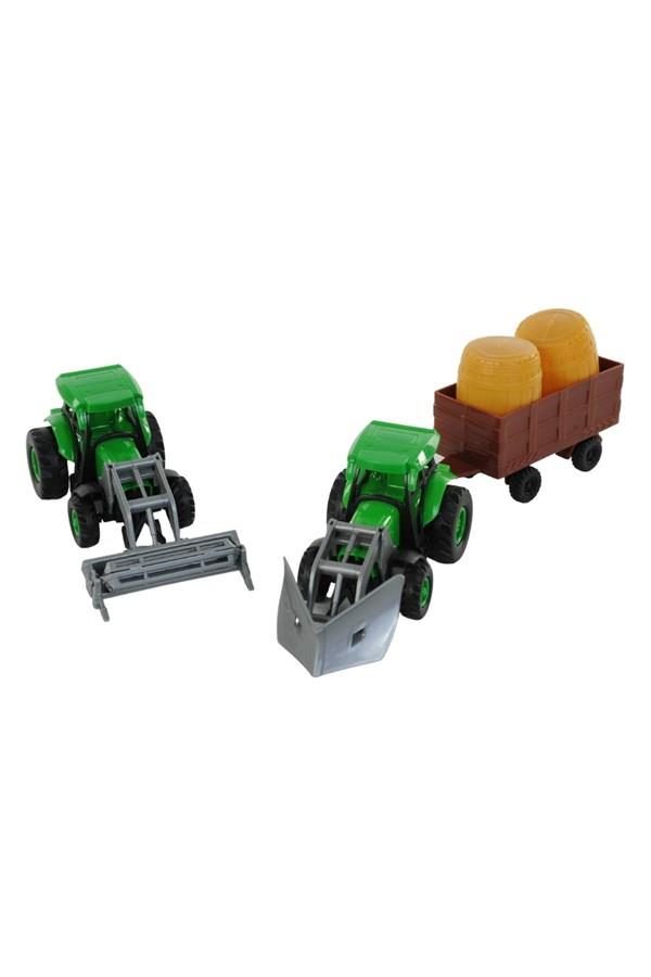 Traktör Çiftlik Seti 8 Parça - 7756S-306B (Lisinya)