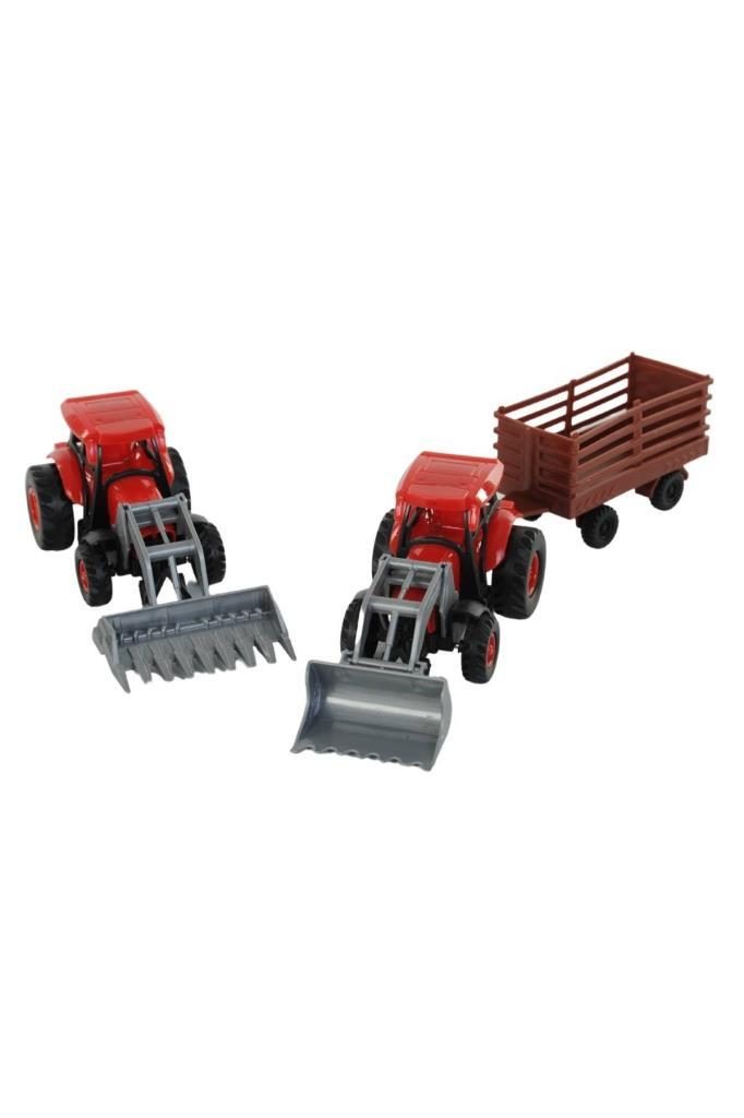 Traktör Çiftlik Seti 8 Parça - 7756S-306B (Lisinya)