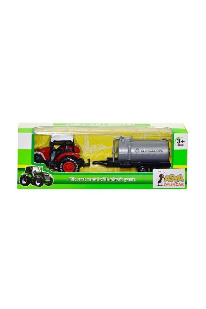 Römorklu Traktör Çiftlik Seti - 955-168 (Lisinya)