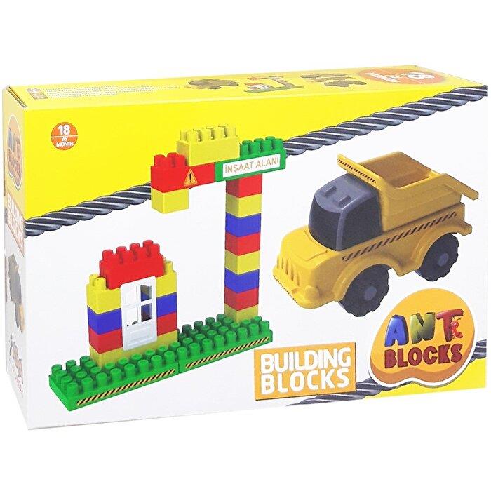 40 Parçalı İnşaat Lego Blokları - ANT006 (Lisinya)