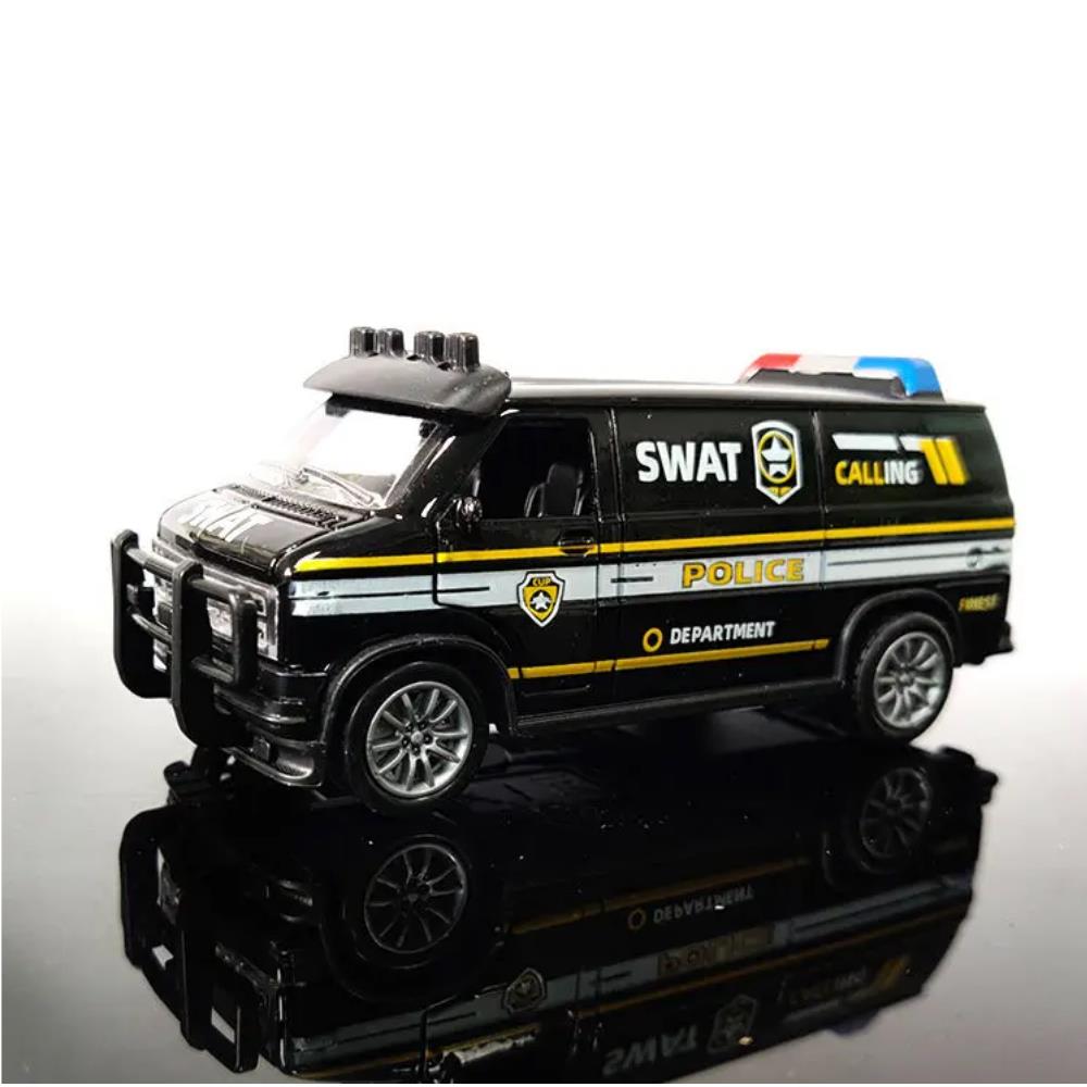 Çek Bırak Minivan Araba Polis Swat - K174A (Lisinya)