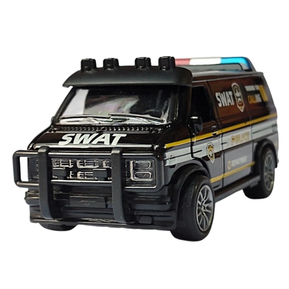Çek Bırak Minivan Araba Polis Swat - K174A (Lisinya)