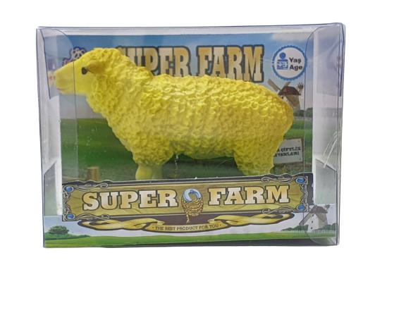 Çiftlik Hayvanları - Koyun Figür - Q9899-195-Koyun  (Lisinya)