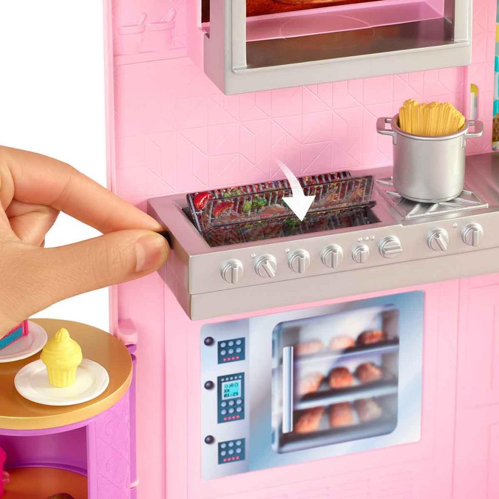 Barbie'nin Muhteşem Restoranı Oyun Seti - GXY72 (Lisinya)