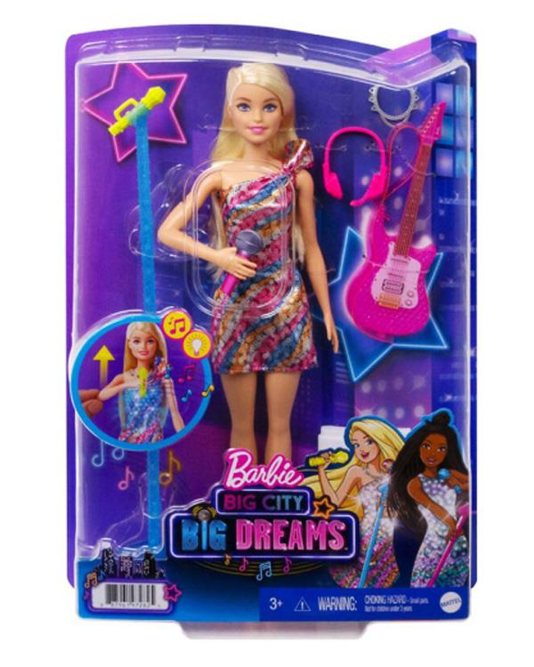 Barbie Büyük Hayaller Serisi Şarkıcı Bebek - GYJ23 (Lisinya)