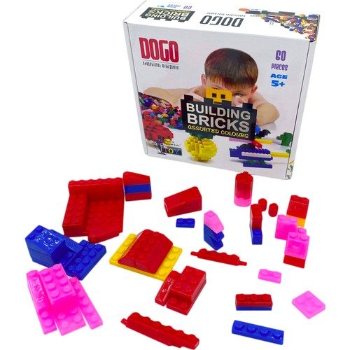 Dogo 60 Parça Karışık Lego Seti - MTML051119001 (Lisinya)