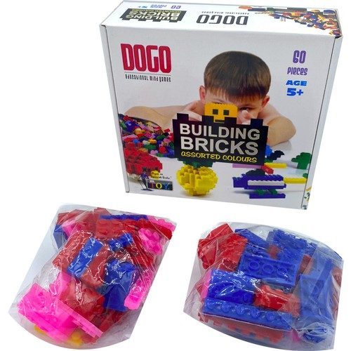 Dogo 60 Parça Karışık Lego Seti - MTML051119001 (Lisinya)
